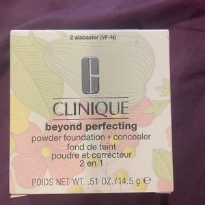 Beyond perfecting Clinique powder